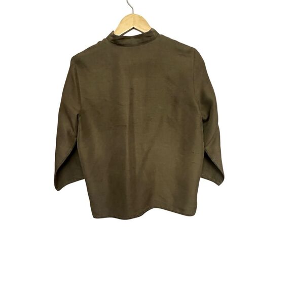 CITRON Santa Monica 100% silk embroidered top - Picture 2 of 9